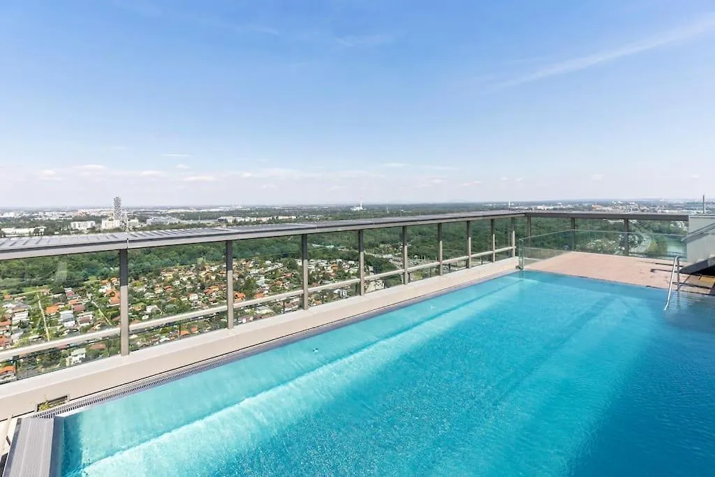 Design Apartment With Amazing View Over Wien Österreich
